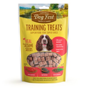 Dog Fest Przysmak Treningowy dla psów Veal & Sesame seeds 90g