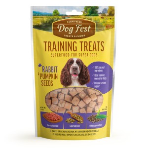 Dog Fest Przysmak Treningowy dla psów Rabbit & Pumpkin seeds 90g