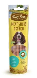 Dog Fest Przysmak dla psów Meat Sticks with Ostrich 45g