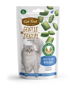Cat Fest Dental Pillows with Beef 30g