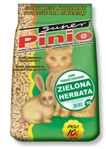 SUPER PINIO Pellet Zielona Herbata 10L