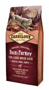 CARNILOVE Cat Duck & Turkey LARGE BREED 6kg