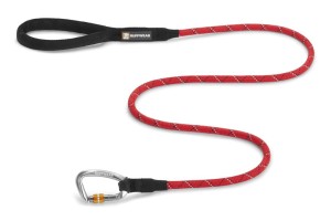 RUFFWEAR Knot-A-Leash Smycz dla psa 150cm (L) CZERWONA