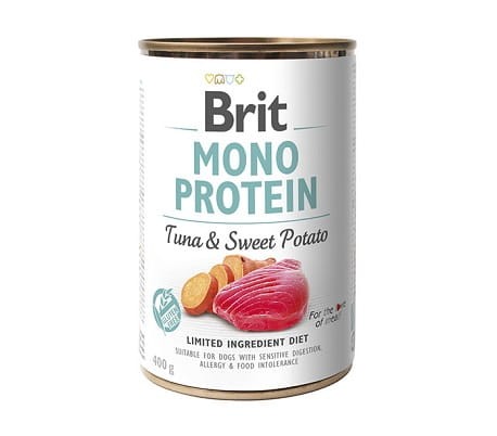 BRIT Mono Protein Tuna & Sweet Potato Puszka 400g TUŃCZYK BATATY
