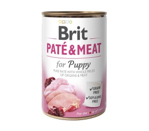 BRIT Pate & Meat Puppy Puszka 800g DLA SZCZENIĄT