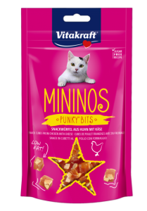 Vitakraft MININOS Punky Bits plasterki z kurczaka 40g
