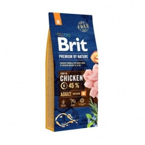 BRIT Premium by Nature Adult MEDIUM 15kg