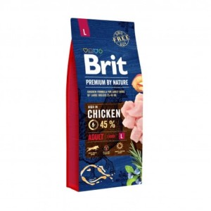 BRIT Premium by Nature Adult LARGE 2x15kg