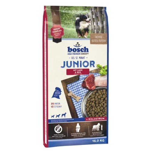 BOSCH Junior Lamb & Rice 15kg