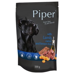 PIPER z jagnięciną i marchewką 500g