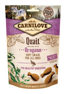 CARNILOVE Semi Moist Snack Quail with Oregano 200g