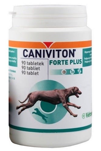 VETOQUINOL Caniviton Forte Plus 90 tabletek
