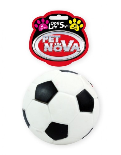 PET NOVA Zabawka dla Psa Piłka Futbolowa 10,5cm