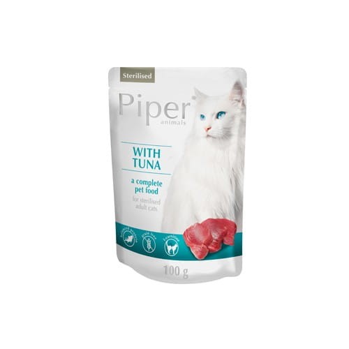PIPER animals Sterilised z Tuńczykiem 100g dla Kota