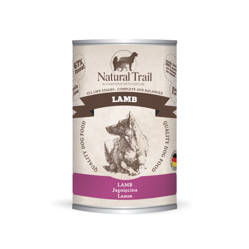 NATURAL TRAIL Mono Lamb Puszka 400g Jagnięcina
