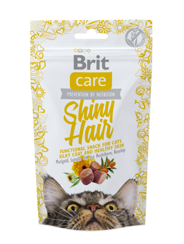 CAT brit care snack shiny hair 50g.png