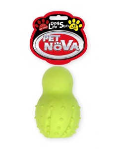 PET NOVA Zabawka dla Psa Jumper Piłka 9,5cm Żółta