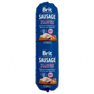 BRIT Premium Sausage Kurczak & Ryba 800g