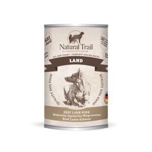 NATURAL TRAIL Land Puszka 400g Wołowina Jagnięcina