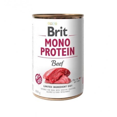 BRIT Mono Protein Beef Puszka 400g