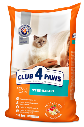 CLUB 4 PAWS Adult Sterilised 14kg