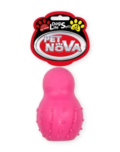 PET NOVA Zabawka dla Psa Jumper Piłka 9,5cm Różowa