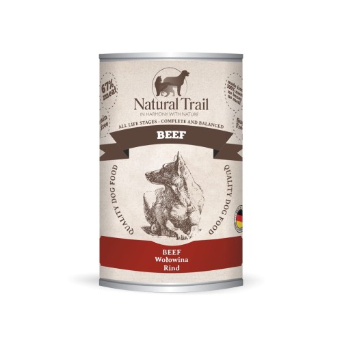 NATURAL TRAIL Mono Beef Puszka 400g Wołowina
