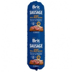 BRIT Premium Sausage Wołowina & Ryba SPORT FORMULA 800g