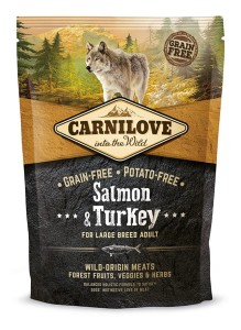 CARNILOVE Dog Salmon & Turkey LARGE ADULT 1,5kg
