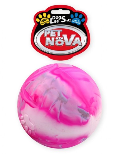 PET NOVA Zabawka dla Psa Piłka Pływająca Jupiter 8cm