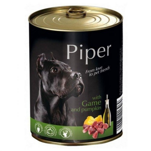 Karma PIPER z dziczyzną i dynią 400g