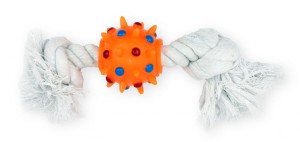 PET NOVA Zabawka dla Psa Piłka na Sznurze 25cm