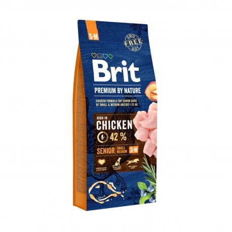 BRIT Premium by Nature Senior SMALL MEDIUM 1kg