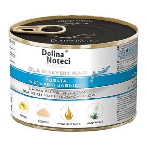 DOLINA NOTECI dla szczeniąt małych ras ŻOŁADKI JAGNIĘCE 185g