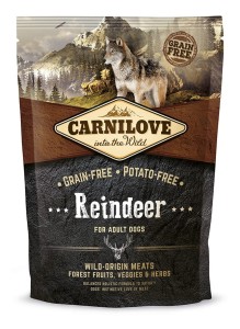 CARNILOVE Dog Reindeer ADULT 1,5kg
