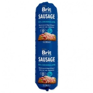 BRIT Premium Sausage Kurczak & Jagnięcina 800g