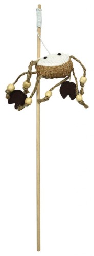 PET NOVA Zabawka dla Kota Wędka z Krabem 40cm