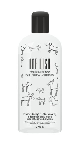 one wish szampon intensyfikujący kolor czarny 250ml.jpg