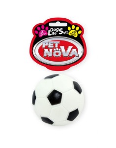 PET NOVA Zabawka dla Psa Piłka Futbolowa 7cm