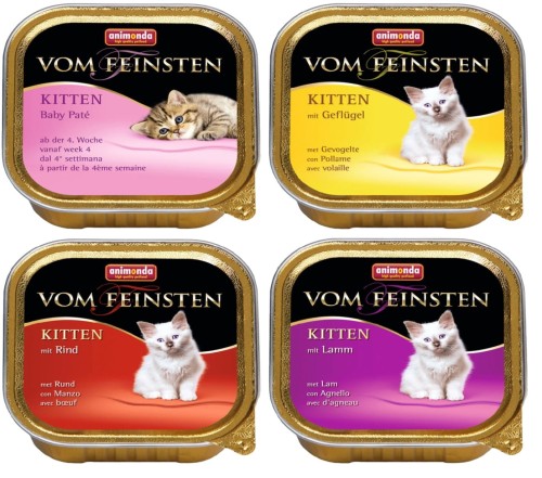 ANIMONDA Vom Feinsten KITTEN MIX 48x100g